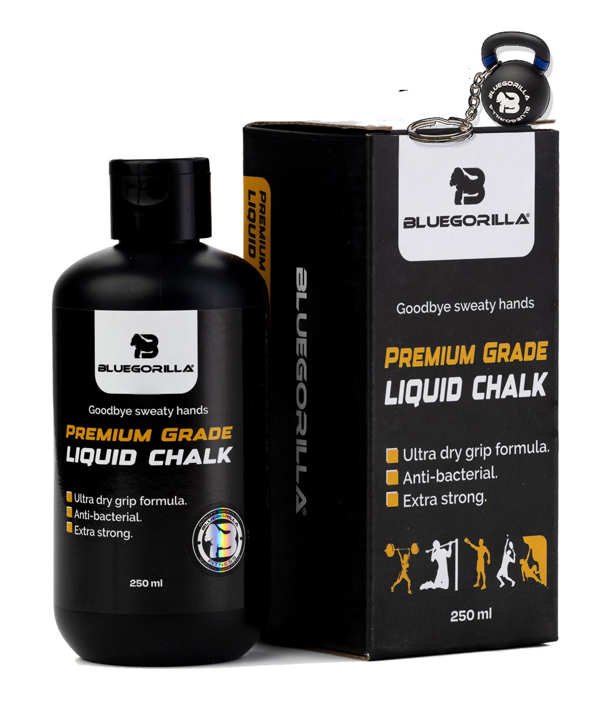 Pack de magnesio líquido y spray hidroalcoholico Doc Rock – Bagoa Negra