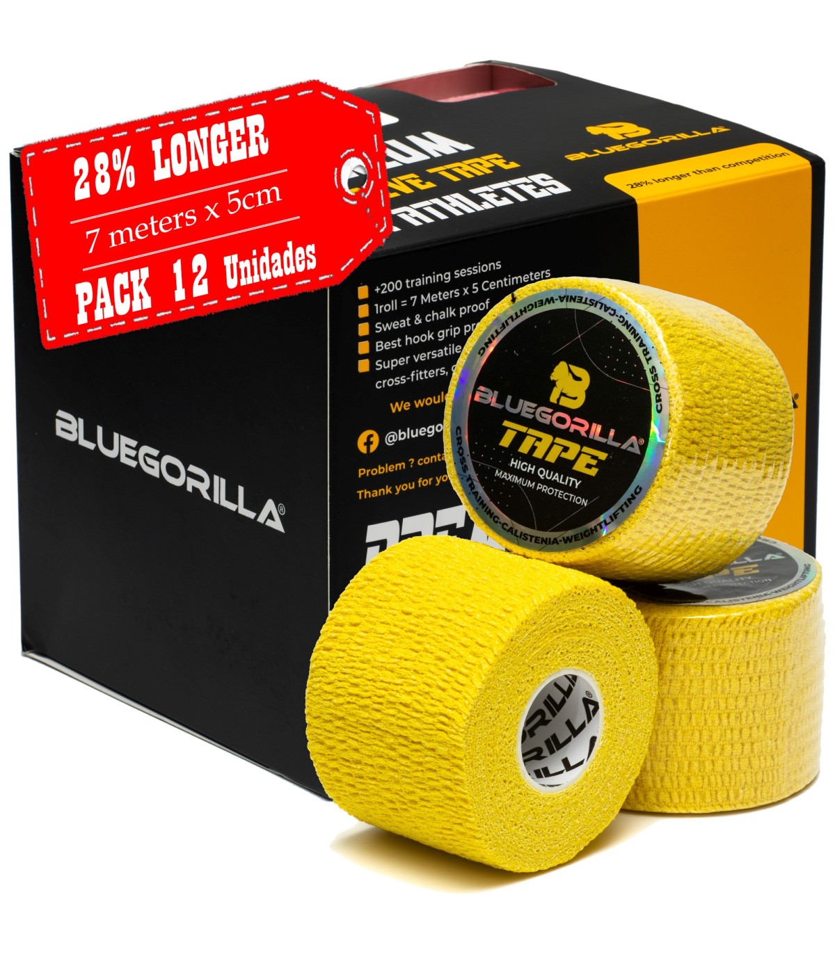 Tapes premium CrossTraining-Weightlifting BLUEGORILLA®